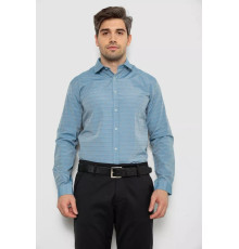 Рубашка мужская, цвет джинс, 214R823