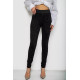 Лосины однотонные, цвет черный, 238R327-5