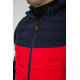 Жилетка чоловіча демісезонна, колір синьо-червоний, 244R2323