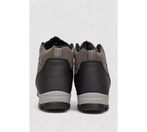 Черевики чоловічі на хутрі, колір сірий, 244R981