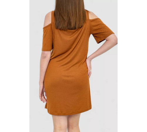 Плаття, колір коричневий, 244R269