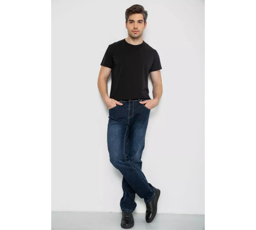 Джинси чоловічі, колір темно-синій, 244R2280