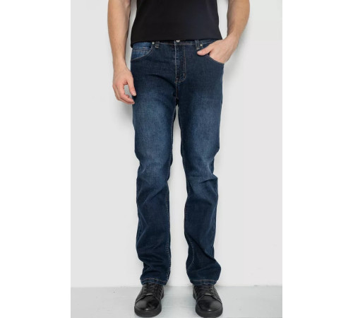 Джинси чоловічі, колір темно-синій, 244R2280