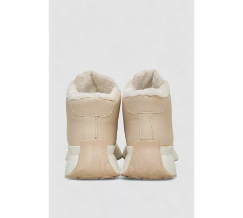 Ботинки зимние женские на меху, бежевый, 248RXM20