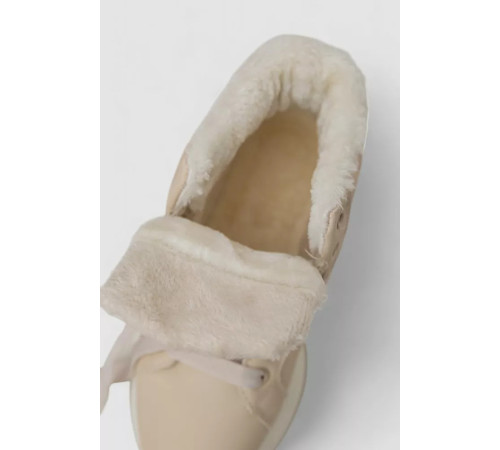 Ботинки зимние женские на меху, бежевый, 248RXM20