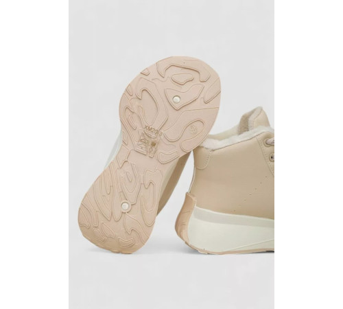 Ботинки зимние женские на меху, бежевый, 248RXM20