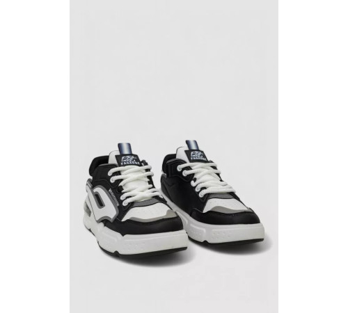 Кроссовки мужские демисезонные, цвет бело-черный, 243RHK15