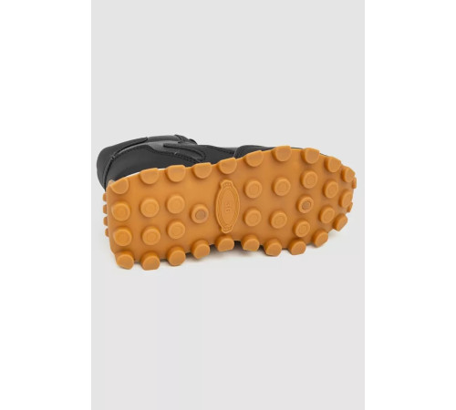 Кросівки жіночі на хутрі, колір чорний, 243RGM92