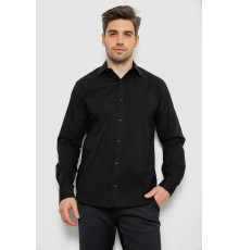 Сорочка чоловіча, колір чорний, 214R7081-1