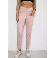 Джинсы женские, цвет пудровый, 182R1005.