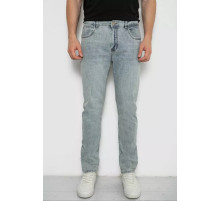 Джинсы мужские прямые, цвет серый, 244R091220-1