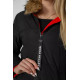 Куртка женская двухсторонняя, цвет черно-красный, 129R818-555.