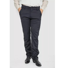 Брюки мужские классические, цвет черный, 244RFH307-1.