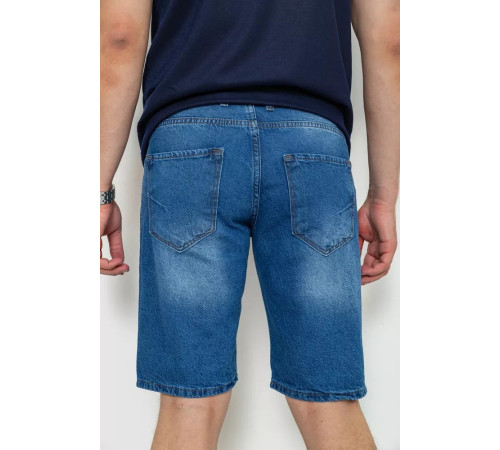 Шорти чоловічі джинсові, колір синій, 244RB002