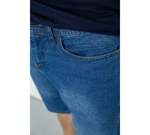 Шорти чоловічі джинсові, колір синій, 244RB002