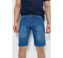 Шорти чоловічі джинсові, колір синій, 244RB002