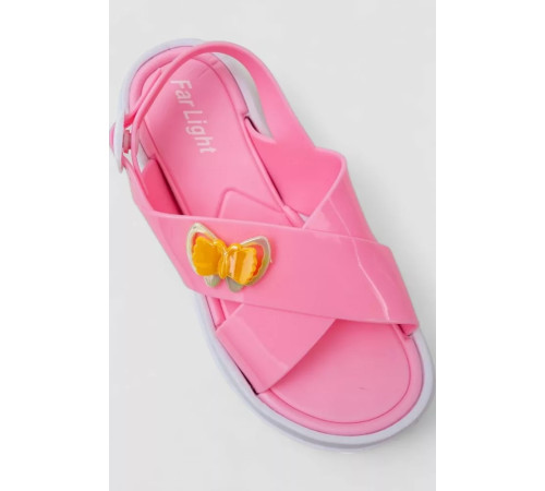 Дитячі босоніжки для дівчаток, колір рожевий, 243R8434-2