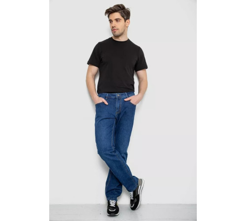 Джинси чоловічі демісезонні, колір синій, 244RW107