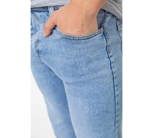 Джинси чоловічі, колір блакитний, 244R6079