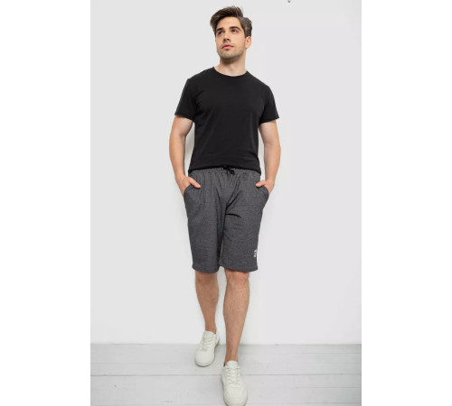 Шорти чоловічі, колір грифельний, 241R16222-2