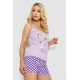 Пижама женская, цвет сиреневый, 243R50703