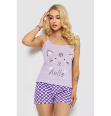 Пижама женская, цвет сиреневый, 243R50703