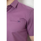 Сорочка чоловіча з принтом, колір бузковий, 214R7329