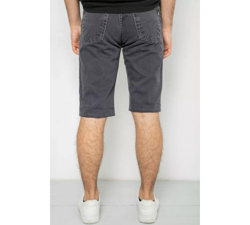 Шорты мужские джинсовые, цвет темно-серый, 238R2024.