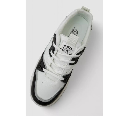 Кросівки чоловічі демісезонні, колір біло-чорний, 243RHK36