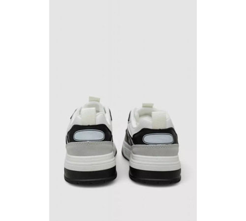 Кросівки чоловічі демісезонні, колір біло-чорний, 243RHK36