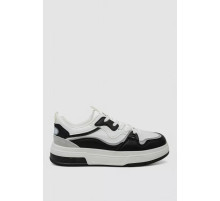 Кросівки чоловічі демісезонні, колір біло-чорний, 243RHK36