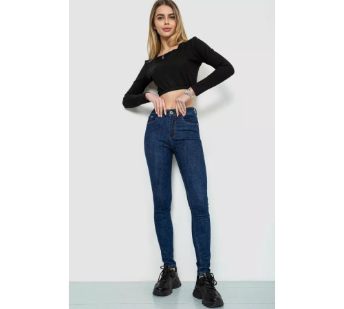 Джинси жіночі, колір синій, 244R178-2