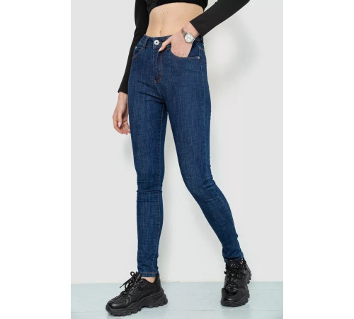 Джинси жіночі, колір синій, 244R178-2