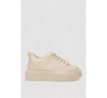 Кросівки жіночі демісезонні, колір бежевий, 243R2023-30