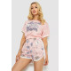 Пижама женская с принтом, цвет розовый, 243R15473.