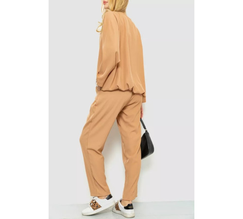 Женский костюм, цвет бежевый, 131R660