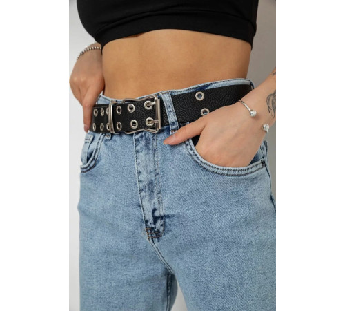 Джинси жіночі MOM стрейч, колір блакитний, 244R00653