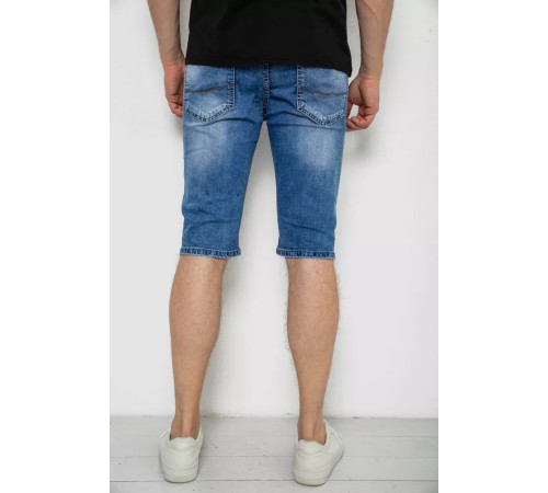 Шорты мужские джинсовые, цвет синий, 244RLS22-0212X