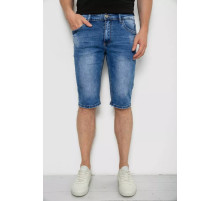 Шорты мужские джинсовые, цвет синий, 244RLS22-0212X