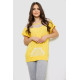 Піжама жіноча з принтом, колір жовтий, 243R1600-032