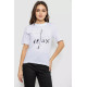 Футболка жіноча з принтом, колір білий, 241R1836