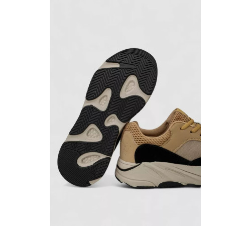 Кроссовки мужские, цвет бежево-серый, 248RCX602.