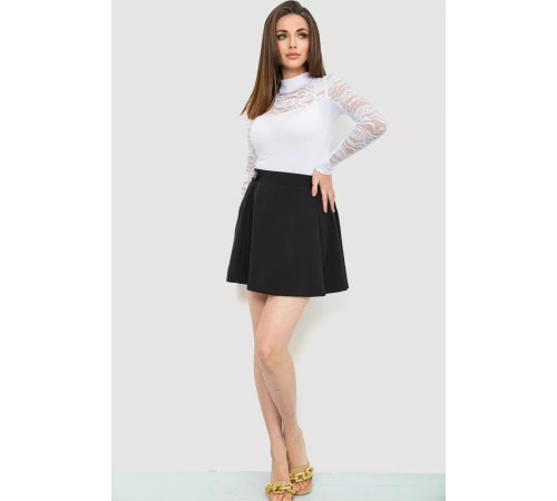 Спідниця, колір чорний, 244R268