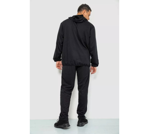 Спорт костюм чоловічий, колір чорно-сірий, 244R9133