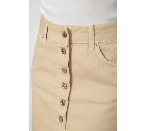 Спідниця жіноча джинсова, колір світло-бежевий, 182R1647