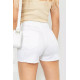 Джинсові шорти жіночі, колір білий, 164R1159