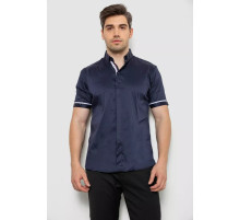 Рубашка мужская, цвет темно-синий, 214R5007