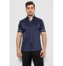 Рубашка мужская, цвет темно-синий, 214R5007