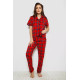 Жіноча піжама в клітину, колір червоний, 219RP-320