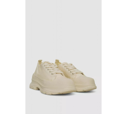 Кроссовки женские, цвет светло-бежевый, 248RCX416